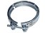 Abracadeira Escape 4.1/2 Inox Mercedes 1718/1933/OF1721/OF1723/OF1724 (6959970190) - Imagem 1