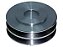 Polia Compr.Usinada Aco Macico S/ Rolamento Mercedes OF1620/BR512738 (3661320019) - Imagem 1