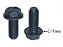 KIT Parafuso Pino Rei 14X35X2MM Flangeado C/ Trava CARRETAS (260000084) - Imagem 1