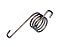 KIT Mola Acelerador Retrocesso Aco 2,50MM Mercedes OH 1625L/OH1628L (3829937210) - Imagem 1