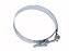 KIT Abracadeira 120X132X20MM Mangueira Intercooler Galv Mercedes OM 366 LA (3849977690) - Imagem 1