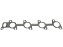 KIT Junta Coletor Escape Chapa Mercedes SPRINTER (6111420780) - Imagem 1