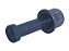 KIT Parafuso Roda Traseiro 22X89-10.9 C/ Porca OsCilindro C Mercedes L 1313 A 2213/1519/O362 (3274020471) - Imagem 1