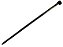 KIT Abracadeira Nylon 203X4X1,5MM -(Preta) Mercedes TODOS (0039977490) - Imagem 1