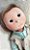 Boneco de Pano Baby Phillip (tira roupa e chupeta) - Imagem 4