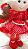 Chapeuzinho Vermelho em feltro - 30cm - Imagem 5