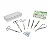 Kit Cirúrgico Medicina Veterinária Estojo 18x08x03 cm - Imagem 1