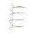 Kit Pinças Hemostáticas Profissionais - Imagem 1