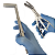 AFASTADOR ANAL TRES LÂMINAS ESPÉTULO RETAL ( SIMS / Mathieu) TRIVALVE - Imagem 1