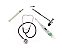 Kit para Semiologia Veterinária com Lanterna Clínica - Imagem 3