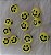 Entremeio Passante SMILE - Carinha Feliz - Amarelo - 7mm - *pacote com 50 unidades* - Imagem 4