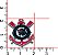 Emblema Termocolante Corinthians - Tamanho 22 x 23 mm - (Venda por par) - Imagem 3