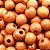 Bola de Madeira (Missanga, Miçanga, Entremeio, bola macramê) - 16mm - Pacote com 10 unidades da mesma cor - Imagem 2