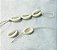 Entremeio Passante Búzio 100% Acrílico - Cor natural - bege - 12x18mm - (2 furos) - Embalagem com 10 unidades - Imagem 4