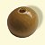 Bola de Madeira (Missanga, Miçanga, Entremeio, bola macramê) - 30mm Furo de 5mm- VENDA POR UNIDADE - Imagem 7