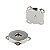 Fecho Magnético para bolsa (para costura) - 14mm - Cor níquel - Embalagem com 2 jogos (jogo macho e fêmea) - Imagem 6