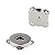 Fecho ou Botão Magnético para bolsa (para costura) - 18mm - Cor prata (níquel) e dourado - Embalagem com 2 jogos (jogo macho e fêmea) - Imagem 6
