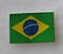 Emblema, Etiqueta Termocolante - Bandeira do Brasil- Tamanho 17X12 mm - (Pacote com 5 pares de bandeirinhas) - Imagem 2