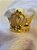 Mini Coroa de metal (ferro)  dourada ou prateada - Porta Guardanapo - Tamanho: 5 cm x 3,5 largura (base) -  Cores dourada ou prateada  - Venda por Unidade - Imagem 4