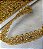 Passamanaria Dourada com lantejoula florzinha - 25mm (2.5cm) - REF: 29046 - (Venda por metro) - Imagem 1