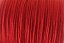 0.8mm - Fio Cordão Chines - Tassel - Cordão Nylon - Poliester  - Cor 145 Vermelho - Rolo com 100 metros - Imagem 2