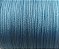 0.8mm - Fio Cordão Chines - Tassel - Cordão Nylon - Poliester  - Cor 199 - Azul BB- Rolo com 100 metros - Imagem 2