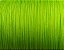 0.8mm - Fio Cordão Chines - Tassel - Cordão Nylon - Poliester  - Cor 225 - Verde Limão - Rolo com 100 metros - Imagem 2