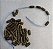 Entremeio Tubinho trabalhado Ouro Velho - 10x5mm -  Embalagem com 20 unidades - Imagem 1