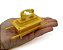 Miniatura de Arca da Aliança em Plástico ABS -  Porta Óleo - 10 cm altura - Cor Dourado - Venda por unidade - Imagem 2