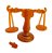 Miniatura - Balança da Justiça- Porta Óleo - Cor Dourada - Venda por Unidade - Imagem 4