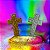 Crucifixo Cruz em Acrilico com Purpurina - Cores: Dourada ou Prateada - Tamanho:43 mm x 27 mm (expessuras 3mm aprox.) - Venda Por Unidade - Imagem 8