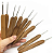 Kit Agulhas de Crochê de Bambu - 10 Agulhas (Tamanhos: 0,5mm, 0,75mm, 1,0mm, 1,25mm, 1,5mm, 1,75mm, 2,0mm, 2,25mm, 2,5mm, 2,75mm) - Imagem 2