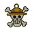 Pingente One Piece - 20mm - Material: Liga de Zinco - Venda por Unidade - Imagem 1
