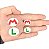 Termocolante Mario ou Luigi - Logo do Chapéu - 20x16mm ou 30x25mm - Venda da UNIDADE do personagem e tamanho escolhidos - Imagem 1