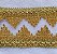 Passamanaria Galão Dourado - 40 mm -ref. 1004 - (Venda por metro) - Imagem 2