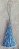 Tassel - Pingente Pompom com Tulipa - 9cm *Azul Claro* (venda por unidade) - Imagem 1