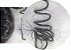 Cabelo de Nylon Ondulado tipo Kanekalon (Maço com aproximadamente 250 Gramas) - cor Preto - Imagem 1