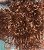 Cabelo de Nylon Ondulado tipo Kanekalon (Maço com aproximadamente  de 200 a 250 Gramas) - cor Ruivo - Imagem 2