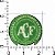 Emblema Termocolante Chapecoense - Tamanho 23 mm - (Venda por par) - Imagem 2