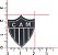Emblema Termocolante Atlético Mineiro - Tamanho 21 X 25 mm - (Venda por par) - Imagem 3