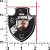 Emblema Termocolante Vasco da Gama - Tamanho 26 x 21 mm - (Venda por par) - Imagem 2