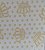 Palmilha de EVA forrada com estampa Coroa - Tamanhos 8cm, 9cm, 10cm, 11cm e 12cm - Imagem 2