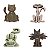 Botão 2 furos gatos - Kit com 4 unidades - tamanhos na descrição - - Imagem 1