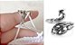 Dedal anel Ajustável Pavão cor prata - Para trico e crochê - Venda por Unidade - Imagem 4