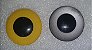 Olho 40mm - Cores: Amarelo ou Prata - *Embalagem com 3 pares e travas* - Imagem 8