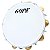 Pandeiro Gope 12" Branco G3 Super Leve Nylon - Imagem 2