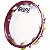 Pandeiro Gope 12'' Selfie Cereja G2 Cristal OUTLET - Imagem 1