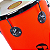 Rebolo Tantan Gope 12" 65cm Lumunix Laranja Neon Cônico Alumínio - Imagem 4