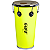 Rebolo Tantan Gope 11" 55cm Amarelo Luminix Neon Cônico Madeira - Imagem 3