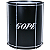 Surdo Gope 14"45cm MOR Preto OUTLET - Imagem 1